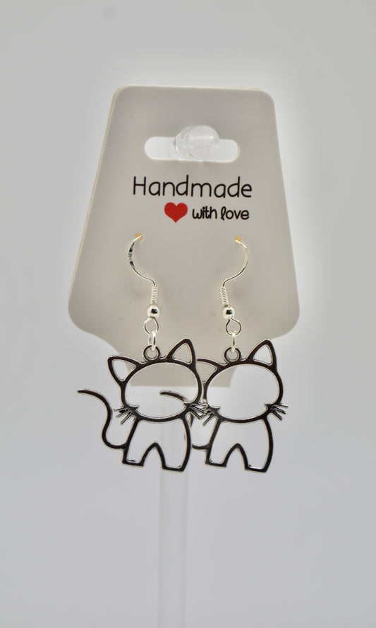 Cat earrings
