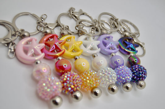 Moon And Star KeyChain