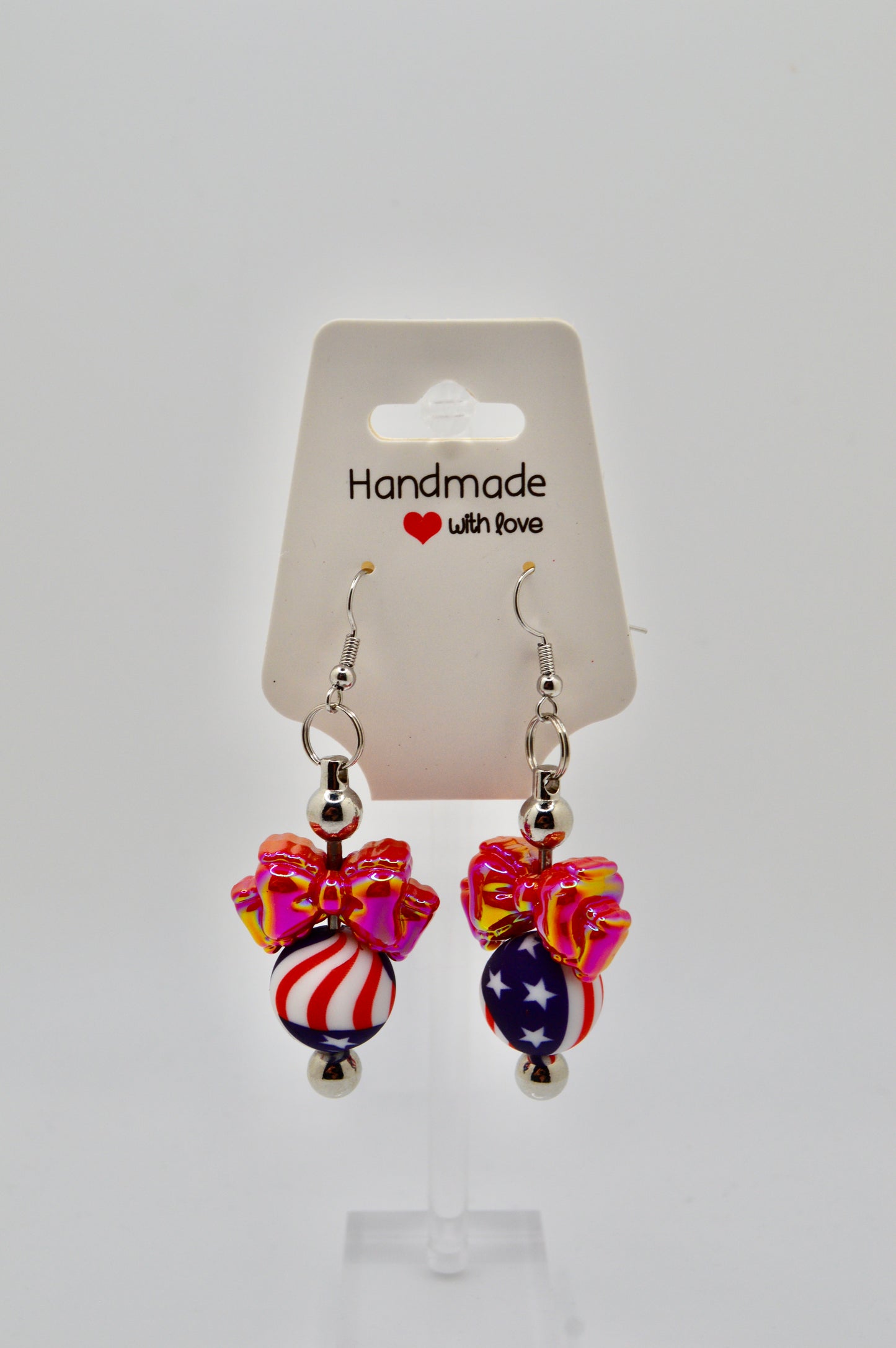 American Flag Earrings
