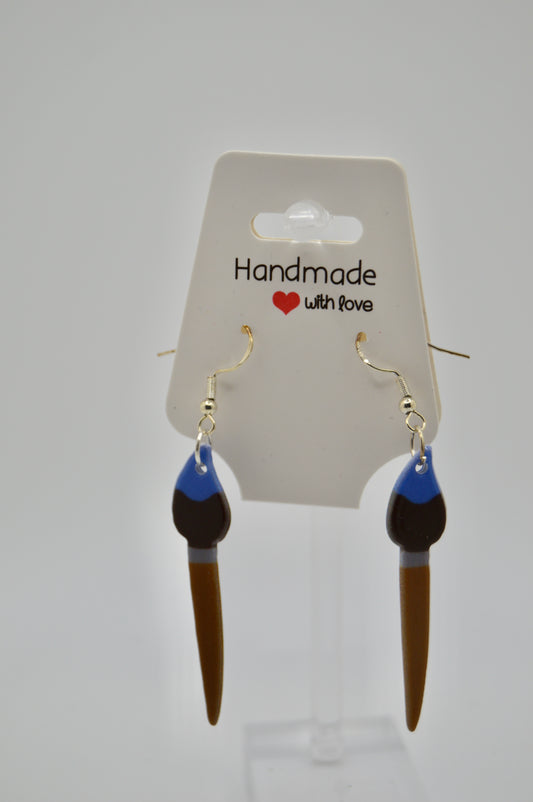 Paint Brush earrings